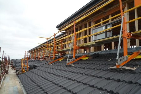 Scaffolding-roof-work